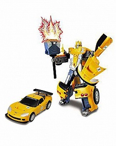 Робот из серии "Galaxy Defender" - Corvette, 1:32, со светом (Happy Well, G008-H21139sim)